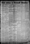 West Briton and Cornwall Advertiser Thursday 01 March 1928 Page 1