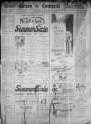 West Briton and Cornwall Advertiser Monday 02 July 1928 Page 1