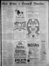West Briton and Cornwall Advertiser Monday 11 February 1929 Page 1