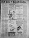 West Briton and Cornwall Advertiser Monday 23 September 1929 Page 1