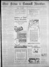 West Briton and Cornwall Advertiser Monday 09 November 1931 Page 1