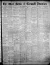 West Briton and Cornwall Advertiser Thursday 14 January 1932 Page 1