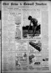 West Briton and Cornwall Advertiser Monday 05 September 1932 Page 1