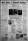 West Briton and Cornwall Advertiser Monday 03 October 1932 Page 1