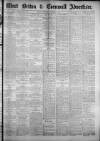 West Briton and Cornwall Advertiser Thursday 08 December 1932 Page 1