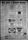 West Briton and Cornwall Advertiser Monday 16 January 1933 Page 1