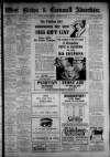 West Briton and Cornwall Advertiser Monday 23 January 1933 Page 1