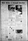 West Briton and Cornwall Advertiser Monday 15 February 1937 Page 1