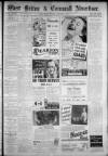 West Briton and Cornwall Advertiser Monday 06 December 1937 Page 1