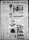 West Briton and Cornwall Advertiser Monday 24 January 1938 Page 1