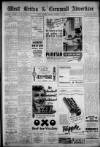 West Briton and Cornwall Advertiser Monday 31 January 1938 Page 1