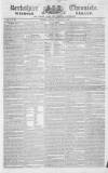 Berkshire Chronicle Saturday 14 February 1829 Page 1