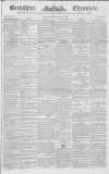 Berkshire Chronicle Saturday 25 January 1840 Page 1