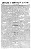 Devizes and Wiltshire Gazette Thursday 29 August 1822 Page 1