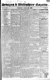 Devizes and Wiltshire Gazette Thursday 30 March 1826 Page 1