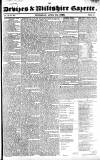Devizes and Wiltshire Gazette Thursday 13 April 1826 Page 1