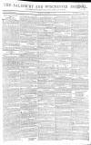 Salisbury and Winchester Journal Monday 24 January 1803 Page 1