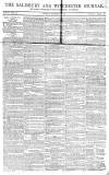 Salisbury and Winchester Journal Monday 24 September 1804 Page 1