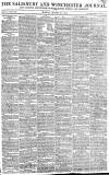 Salisbury and Winchester Journal Monday 22 August 1814 Page 1