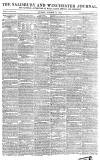 Salisbury and Winchester Journal Monday 31 October 1814 Page 1