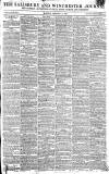Salisbury and Winchester Journal Monday 09 January 1815 Page 1
