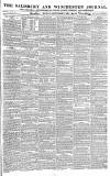 Salisbury and Winchester Journal Monday 08 September 1828 Page 1