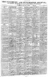 Salisbury and Winchester Journal Monday 11 January 1830 Page 1