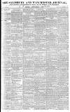 Salisbury and Winchester Journal Monday 05 September 1831 Page 1