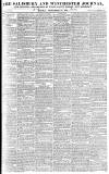 Salisbury and Winchester Journal Monday 19 September 1831 Page 1