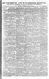 Salisbury and Winchester Journal Monday 03 October 1831 Page 1