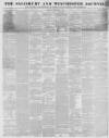 Salisbury and Winchester Journal Saturday 01 November 1856 Page 1