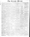 Carlisle Patriot Friday 20 March 1868 Page 1