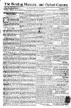 Reading Mercury Monday 16 April 1770 Page 1