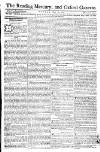 Reading Mercury Monday 28 May 1770 Page 1