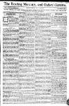 Reading Mercury Monday 09 July 1770 Page 1