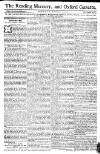 Reading Mercury Monday 03 September 1770 Page 1