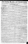 Reading Mercury Monday 24 September 1770 Page 1