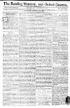 Reading Mercury Monday 26 November 1770 Page 1