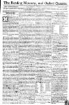 Reading Mercury Monday 21 January 1771 Page 1