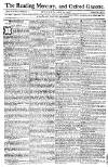 Reading Mercury Monday 15 April 1771 Page 1