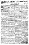 Reading Mercury Monday 03 June 1771 Page 1