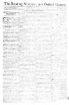 Reading Mercury Monday 09 September 1771 Page 1