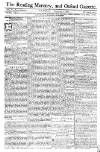 Reading Mercury Monday 21 October 1771 Page 1