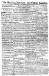 Reading Mercury Monday 17 February 1772 Page 1