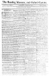 Reading Mercury Monday 19 October 1772 Page 1