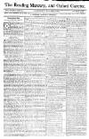 Reading Mercury Monday 02 November 1772 Page 1