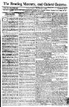 Reading Mercury Monday 21 December 1772 Page 1