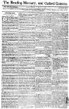 Reading Mercury Monday 04 January 1773 Page 1