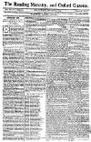 Reading Mercury Monday 25 January 1773 Page 1