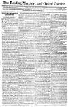 Reading Mercury Monday 15 March 1773 Page 1